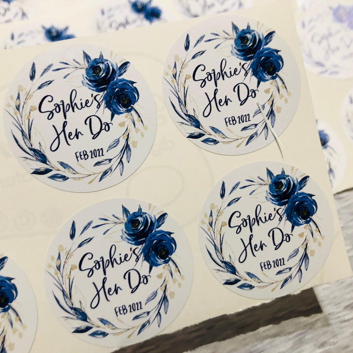 Indigo & Gold Hen Party