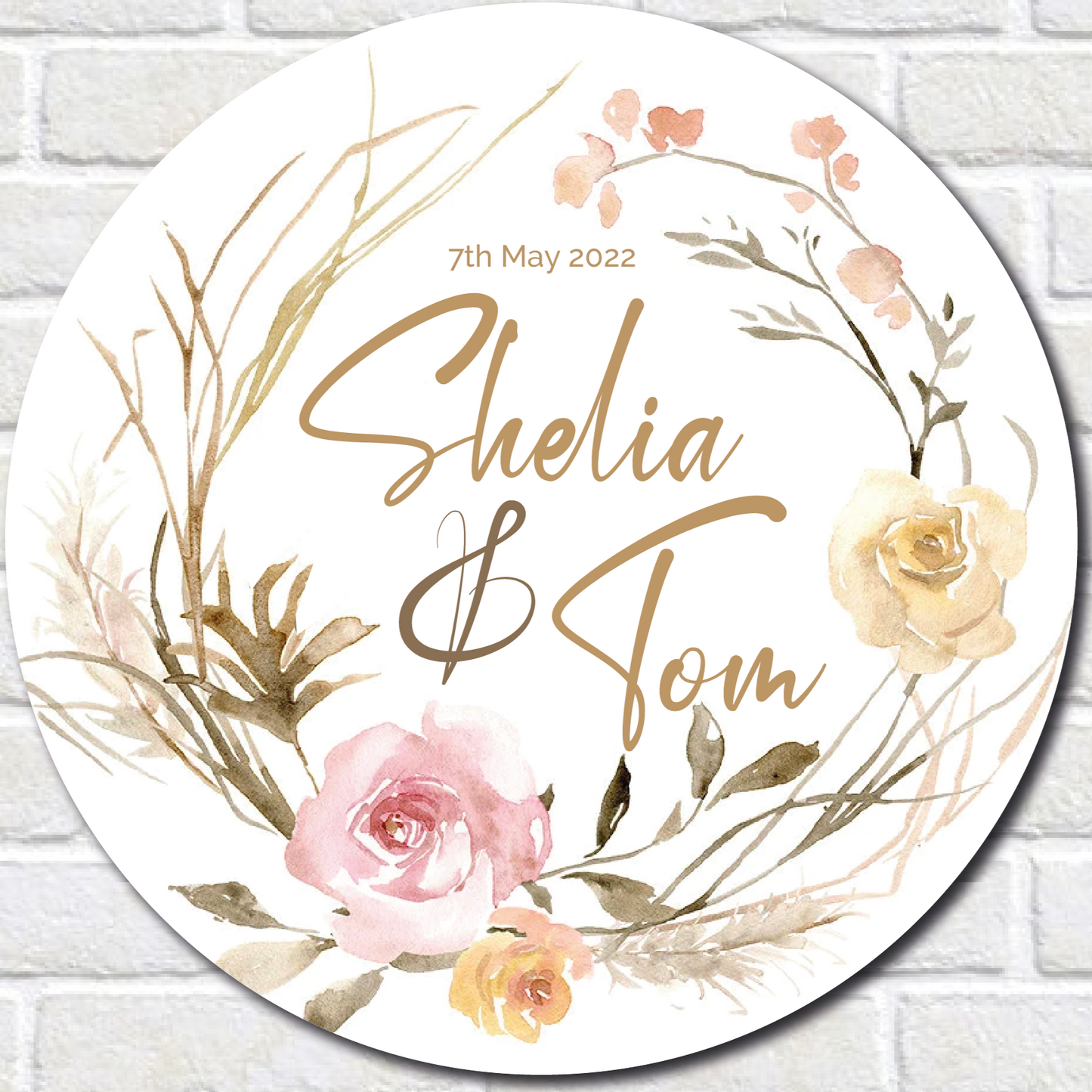 Bamboo rose design