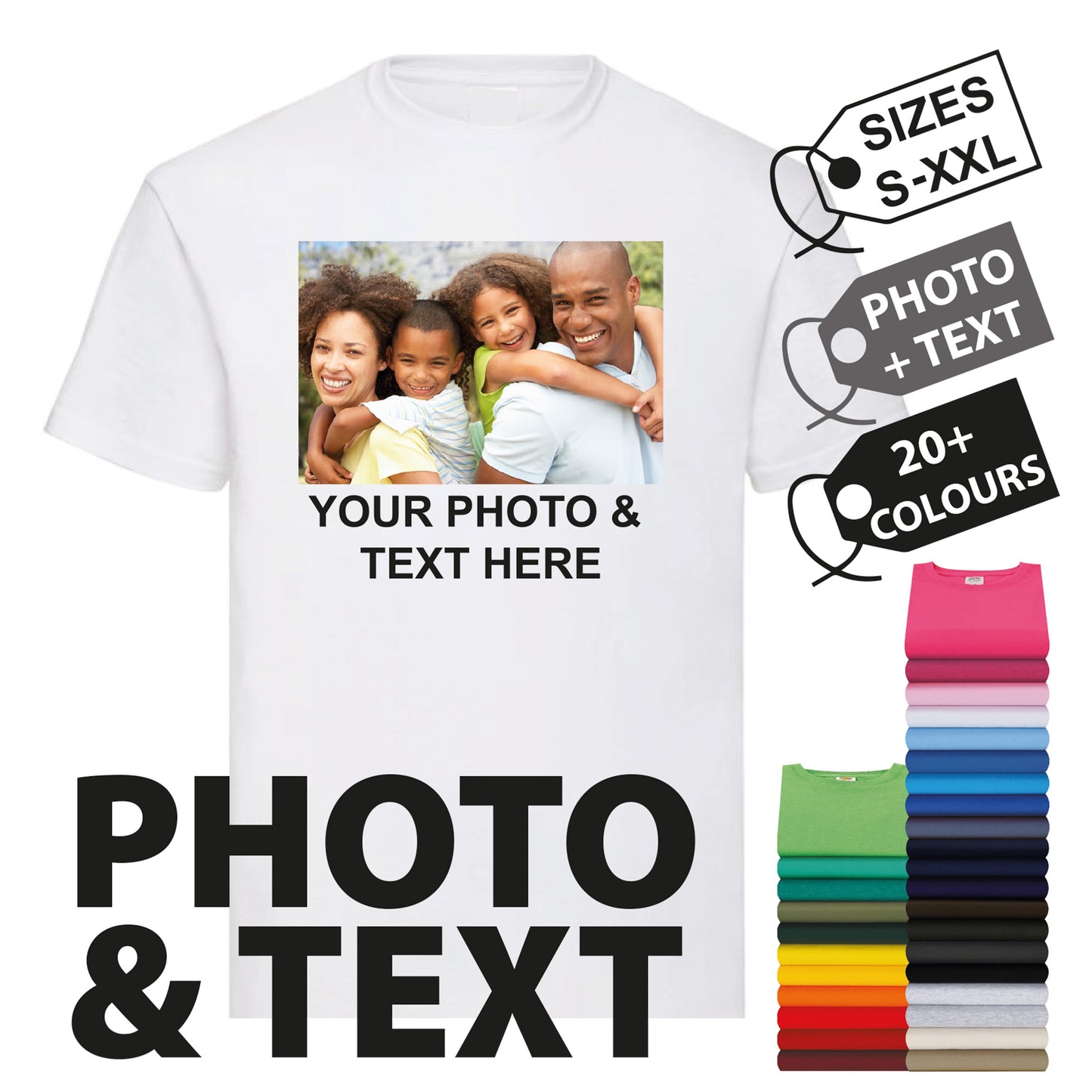 Unisex T-Shirt Printing Image + Text | Birthday gift , Hen & Stag do, Holiday T-shirt | Custom design