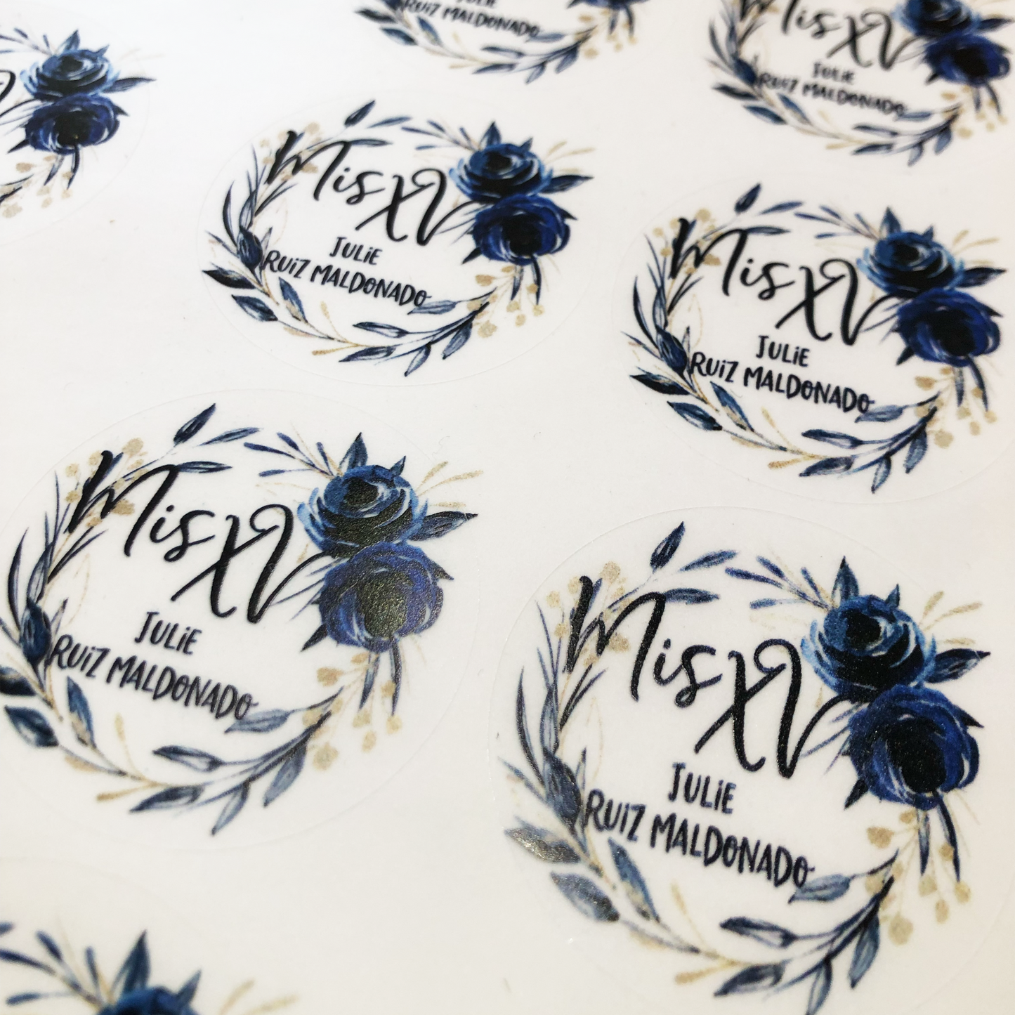 Indigo & Gold Birthday