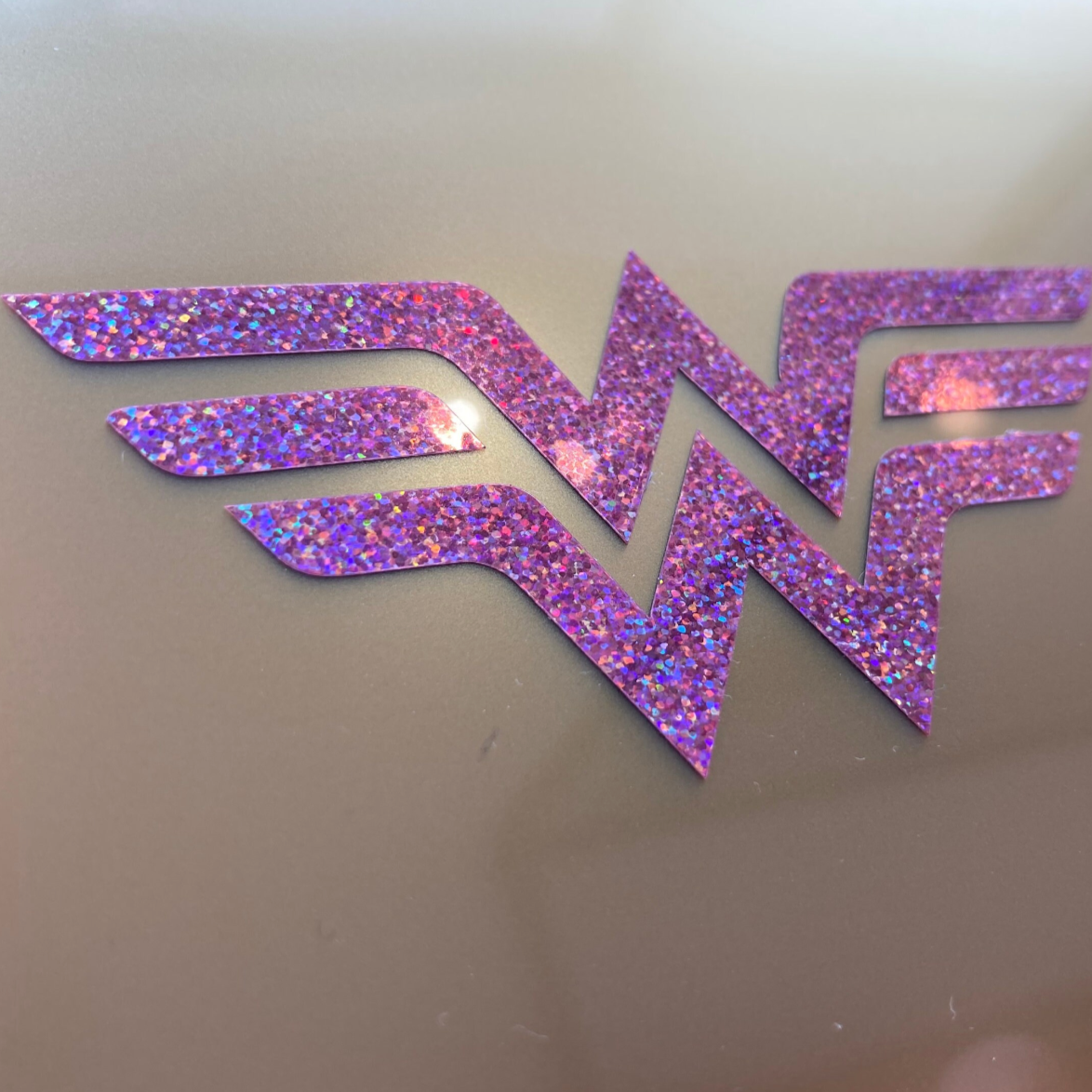 Wonder woman decals rose gold