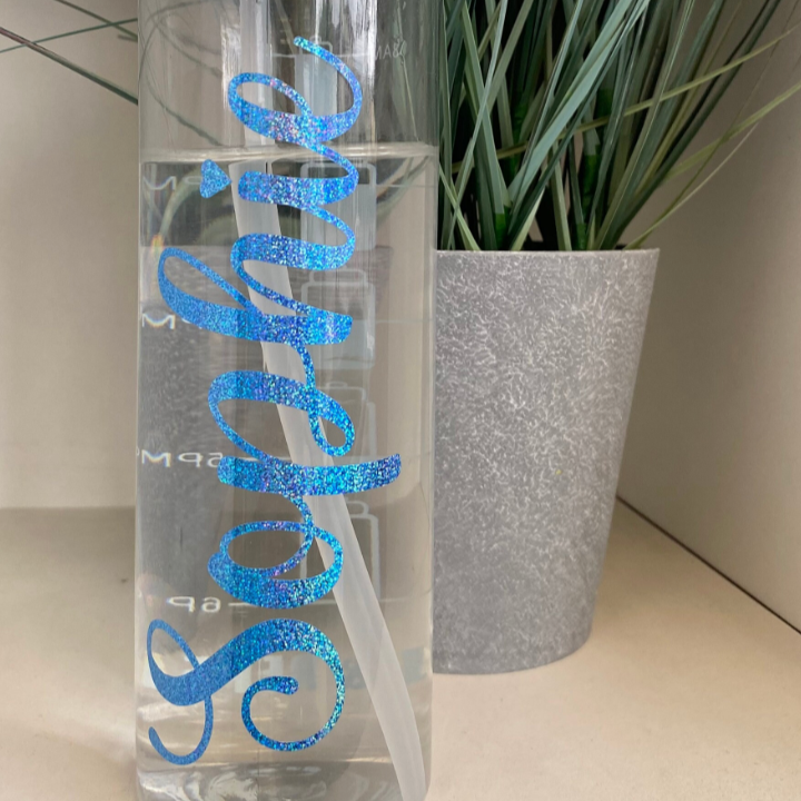 Water bottle name