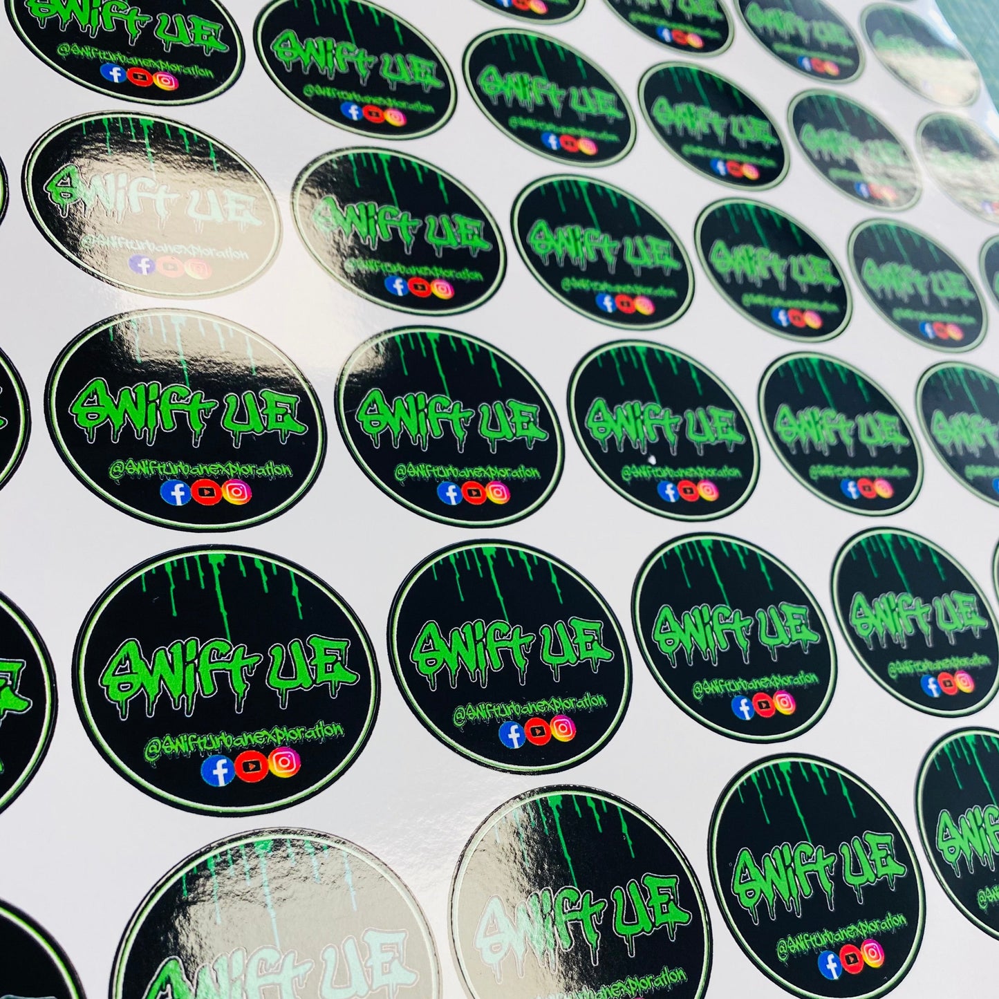 Custom Labels Stickers Printing | Product Packaging | Business QR Logo Stickers