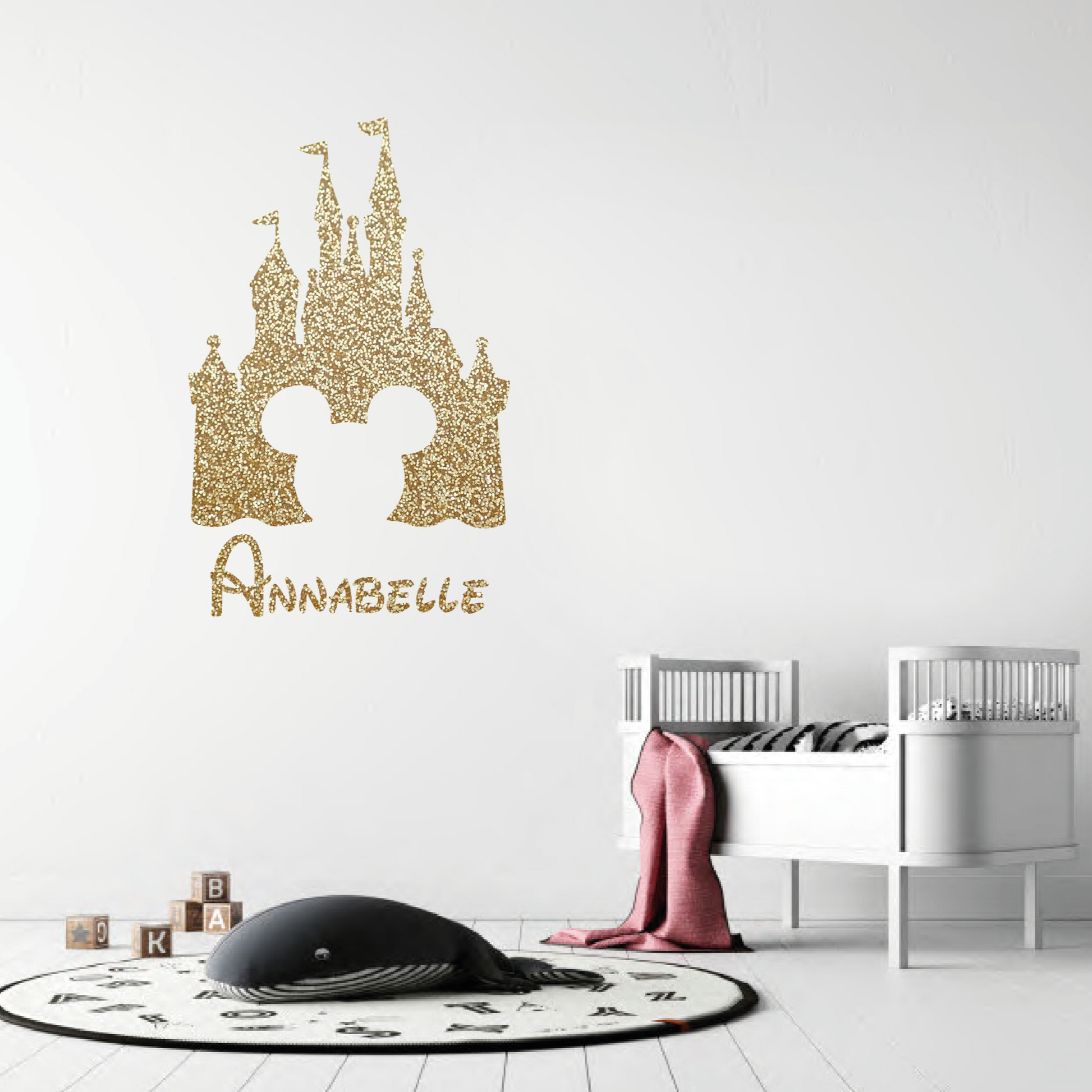 Mickey mouse Disney castle decal