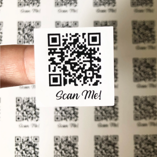 QR code stickers