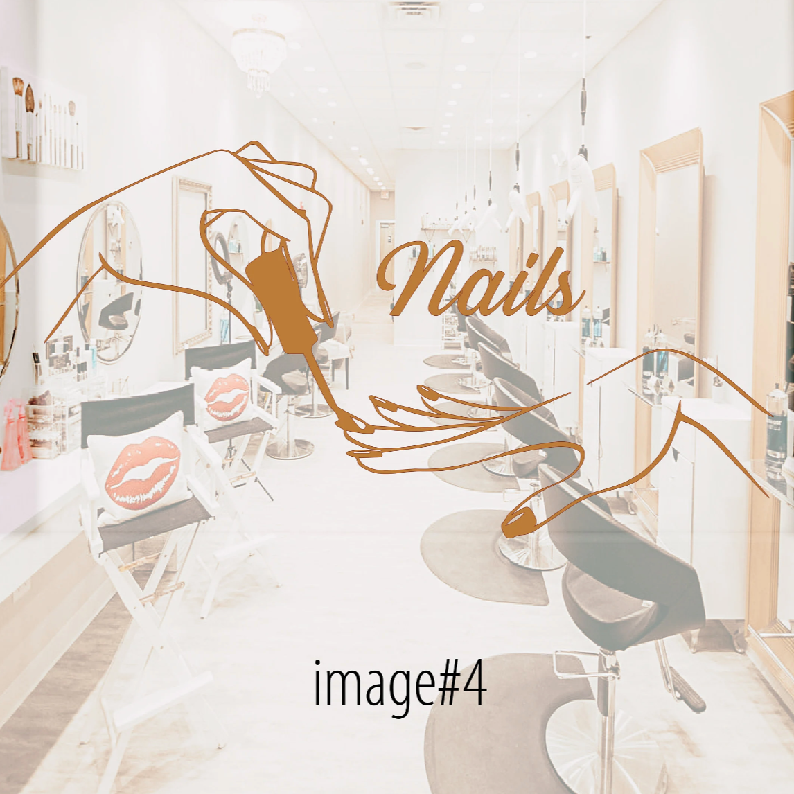 Nails decal