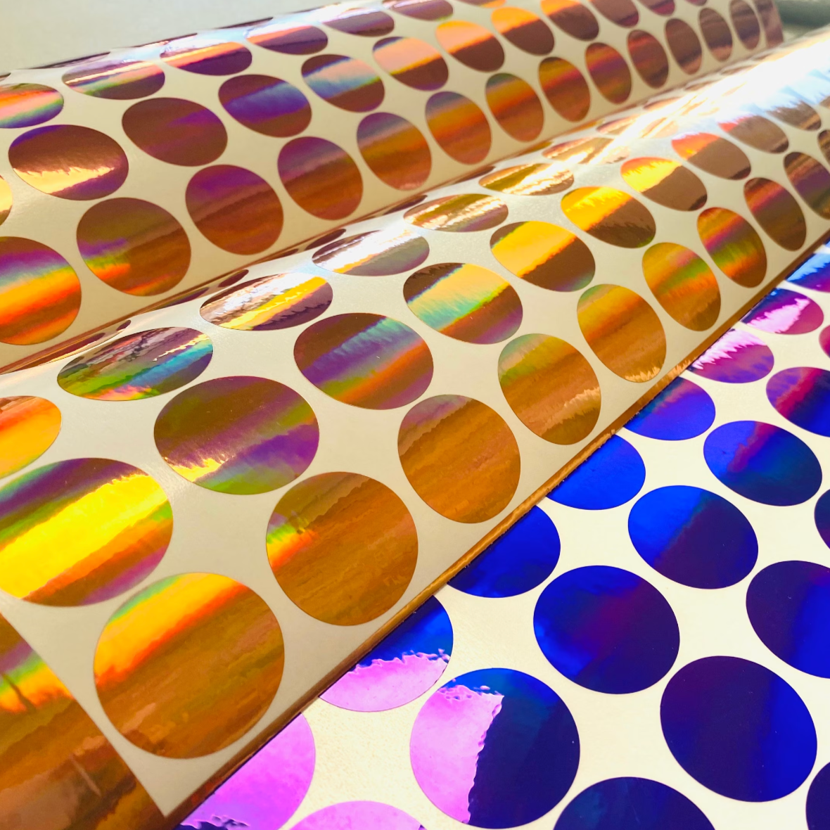 Iridescent colours
